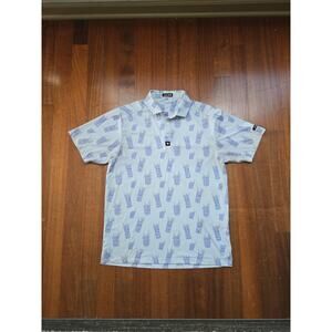 Bad Birdie Golf Polo Shirt Men's Size L Short Sleeve